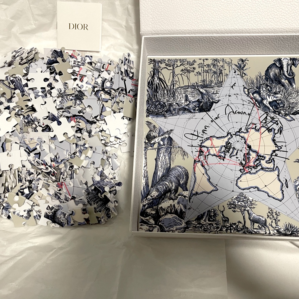 Exclusive Christian Dior 500 piece puzzle
